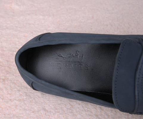 Hermes Men Loafers--001